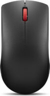 Lenovo 150 Wireless Mouse Wireless Optical Mouse Ambidextrous, Universal Compatability with 1000 DPI(2.4GHz Wireless, Black)