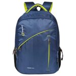 Murano Velocity 35 LTR Casual Backpack with 3 Compartment and Polyester Water Resistance Backpack for Men and Women in Navy Blue