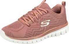 Skechers Graceful Get Connected Womens Sneakers Navy/Hot Pink 5. 5