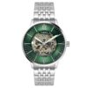 TIMEX Stainless Steel Men Green Round Automatic Dial Analog Watch- Tweg23502