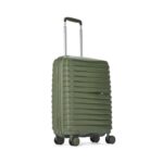 Skybags Float Max Cabin Trolley Bag – Small, 55cms | Premium Hard-Sided Luggage for Travel with Smooth 8 Wheels & Flushed TSA Lock – Green