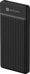 Portronics 10000 mAh 22.5 W Ultra Slim Pocket Size Power Bank(Black, Lithium Polymer, Fast Charging for Mobile)