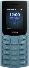 Nokia 110 Dual Sim, Keypad Mobile with Wireless FM Radio, Bluetooth and Rear Camera(Cloudy Blue)
