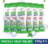 Nimson Boro Neem Cool Talc Ghamori Nashak Prickly Heat Talcum Powder for Summer(6 x 100 g)