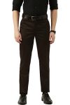 Peter England Men’s Slim Pants (PCTFSSLBH55178_Brown