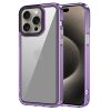 amazon basics Back Case Cover for iPhone 15 Pro Max (TPU + PC_Space-Purple)