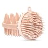 GLUN® 2 in 1 Bath and Shampoo Brush, Exfoliating Body Brush, Premium Silicone Loofah for Use in Shower, Head Scrubber Scalp Massager