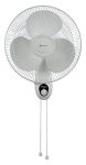Bajaj Esteem 400 MM Double String Wall Mount Fan | Adjustable Oscillating & Tiltable Wall Fan | 100% Copper Motor | 3-Speed Control | Voltage Protection | High Air Delivery | 2-Yrs Warranty 【White】