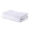 Kuber Industries 19×38 Inch Soft Cotton Hand/Face Towel for Men & Women | Lightweight Quick Dry & Absorbent 450 GSM Gym Towel for Men Workout Perfect for Everyday Use | White