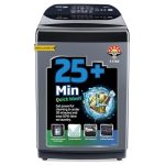 Voltas Beko, A Tata Product 11 Kg 5 Star Fully-Automatic Top Loading Washing Machine (WTL1106UEA / OBS1060, Grey, Double Waterfall Technology)