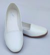 New latest Girls Slip on Loafers(White, 3-3.5 yr)