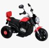 BabyGo Kids Electric Ride-On Motorcycle Bike –Kids Scooter Bike with Training Wheels, LED Lights, Music, Realistic Sounds – Long Battery Life Toy Bike for Boys & Girls Ages 1–8 Year -Red