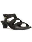 Bata Women’s TRIVA Lycra Black Slipper-4 Kids UK (7716332)