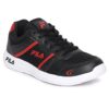 FILA Mens Blk/Rd Running Shoes 11010705 8, Multi – 8 UK