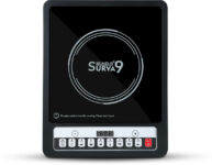 UNIDUS 1350 W Induction Cooktop Push Button(Black, S9 1350W INDUCTION WITH TOUGHENED GLASS)