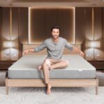 Nilkamal SLEEP Max ICEFOAM Cool Gel Memory Foam 8 Inch Double Size Mattress | 10 Year Warranty | Orthopedic Support | Supportive HD Foam | Cool Tencel Fabric | Double Bed Mattress | (78 X 47 x 6)