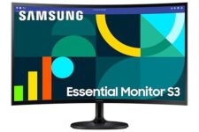 Samsung Essential Series 1800R Curved Monitor 27 Inch (68.5 cm) FHD (1,920 x 1,080 Resolution), VA Panel, 100 Hz, 4ms(GTG), D-Sub, HDMI, Headphone Jack (LS27D362GAWXXL, Black)