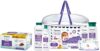Himalaya Baby Gift Pack Basket,Pack of 1 Set,White & Himalaya Gentle Baby Soap Value Pack, 4 * 75g