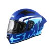 SMK Stellar Sports Stage Full FACE Helmet with PINLOCK Fited (MA551)-M