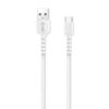 EVM Type-C Data & Sync Cable (1 Meter, 3 Amp) – High-Speed Charging & Sync Cable, Tangle-Free, Sturdy & Durable, 1 Year Warranty (EVM-C-015-White)