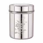 Neelam Stainless Steel 19, 22 Gauge Lazer Etching Deep Dabba, Utility Canisters, Storage Containers, Ideal for Storing Food, Durable Quality, Perfect for Daily Uses, Durable & Elegant Storage, 8800 ml