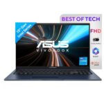 ASUS Vivobook 15, 15.6″ FHD (1920 x 1080), Intel Core i5-1334U, (8GB RAM/512GB SSD/Intel Iris Xᵉ/Win 11/M365 Basic (1Year)*/Backlit Keyboard/Office Home 2024/Quiet Blue/1.70 kg), X1504VA-NJ1765WS