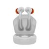 Redgear Toad with Super Low Latency(40Ms), Enc Mic in Ear Bluetooth Headphones Solution, 40 Hrs Playback, Fast Charge(10 Mins= 180 Mins) & Instant Connect(White)