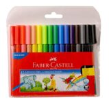 Faber-Castell Connector Pen Set – Pack of 15 (Assorted)