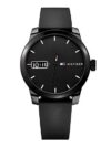 Tommy Hilfiger Quartz Analog Black Dial Silicone Strap Watch for Men-NETH1791382