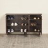 Home Centre Lewis 12 Pairs Shoe Cabinet – Brown