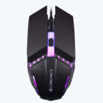 ZEBRONICS ZEB PHERO with DPI Switch, High Precision, Plug & Play, 4 Buttons Wired Ambidextrous Optical Gaming Mouse(USB 2.0, RAINBOW LED)