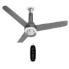 Havells 1200mm Crista Underlight BLDC Ceiling Fan | Remote Controlled, Smart Fan, IoT Enabled, Alexa & Google Home Compatible | 5 Star Rated, Upto 60% Energy Saving, 2 Year Warranty | (Slate Chrome)