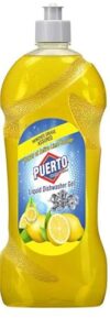 Puerto Dishwash Gel Refill Can, (Lemon) – 500 ml (Pack of 4)| Leaves No Residue and foul smell| Grease Cleaner For All Utensils |Super Saver Pack