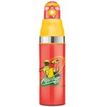 Milton Kool Stunner 900 Insulated School Kids Bottle with Inner Steel, 660 ml, Red