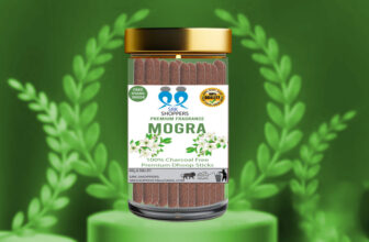 SRK SHOPPERS Premium MOGRA Dhoop Sticks Dhoop Batti 100% Charcoal Free 120g MOGRA(118, Set of 1)