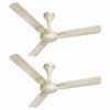 Havells 1200mm Milor Energy Saving Ceiling Fan (Gold, Pack of 2)