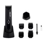 Ant Esports MGK1950 Body Hair Trimmer for Private Parts/Pubic/Groin, Body Shavers for Men w/Light & LED Display, Waterproof IPX7,Male Hygiene Grooming Razor with USB Recharge Dock, Ceramic Blade Head