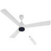 RR Signature BrightAir 1200mm BLDC Ceiling Fan with Remote Control | BEE 5 star Rated Energy Efficient Ceiling Fan | High Air Delivery with LED Indicators | 2 Year Warranty (Mirage White)