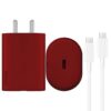 Nothing Charger Original 15W Adapter Fast Charging USB Type C Adaptor with PD 3.0 PPS Technology Compatible with Nothing Phone 2A Phone 2 Phone 1 Buds and Other Type C Devices – Maroon