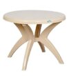 Prima 5040 Center Dining Coffee Table/Tea Table/Teapoy for Home, Office & Outdoor (Marble Beige)