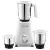 Voltas Beko, A Tata Product Powerfull 500 W Mixer Grinder with GrindX Technology (G5003HP-WH | 3 Jars | White)