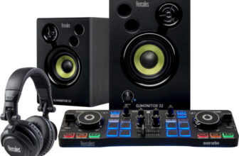 HERCULES DJ Starter Kit Wired DJ Controller