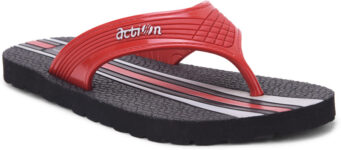 action Men Slippers(Black , 6)