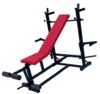 Spanco 8 in 1 Double Support Multipurpose Weight Lifting Bench(Incline/Decline/Flat/Leg Exerciser/Lats Excerciser/Dips Stand/Push Up Stand)- 95 kg Holding Capacity for Full Body Workout