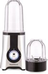 Morphy Richards Table Blender 400 W Juicer Mixer Grinder(2 in 1 BlendMaster Table Blender | 2 Jars | Silver Black)