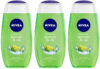 NIVEA Lemon & Oil Shower Gel – With Refreshing Scent, Ph Balanced | Moisturizer(3 x 250 ml)