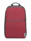 Lenovo 39.63cm (15.6″) Executive Red Backpack; Made in India, Water-resistant; Travel, School, Office friendly; Vented & well-padded back panel with luggage strap; Padded adjustable shoulder straps