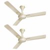 Havells 1200mm Milor Energy Saving Ceiling Fan (Gold, Pack of 2)
