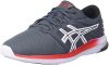 ASICS Unisex-Adult Gel-Moya LS Carrier Grey/White Running Shoe – 9 UK (1201A230.020)