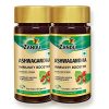 Zandu Ashwagandha Capsules, With Goodness of Natural Extracts of Ashwagandha, Helps Boost Immunity and Useful for Natural Body Strength, Stress Buster – (Pack of 60 Veg capsules x 2)